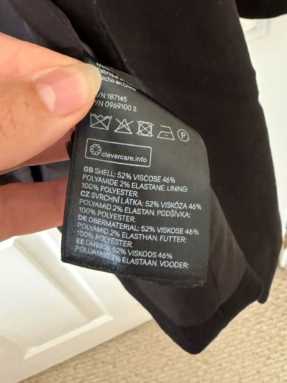 H&M Black Double-Breasted Blazer - Picture 5 of 7